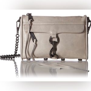 NWOT Rebecca Minkoff Mini MAC Crossbody In Putty